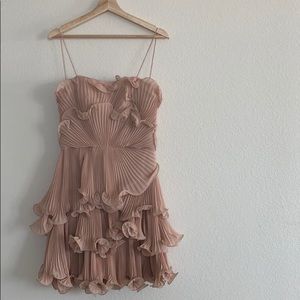 Erin Fetherston | ruffled cocktail dress with layers